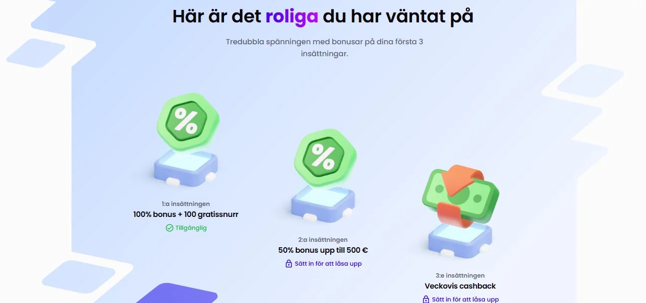 Bonusar och kampanjer